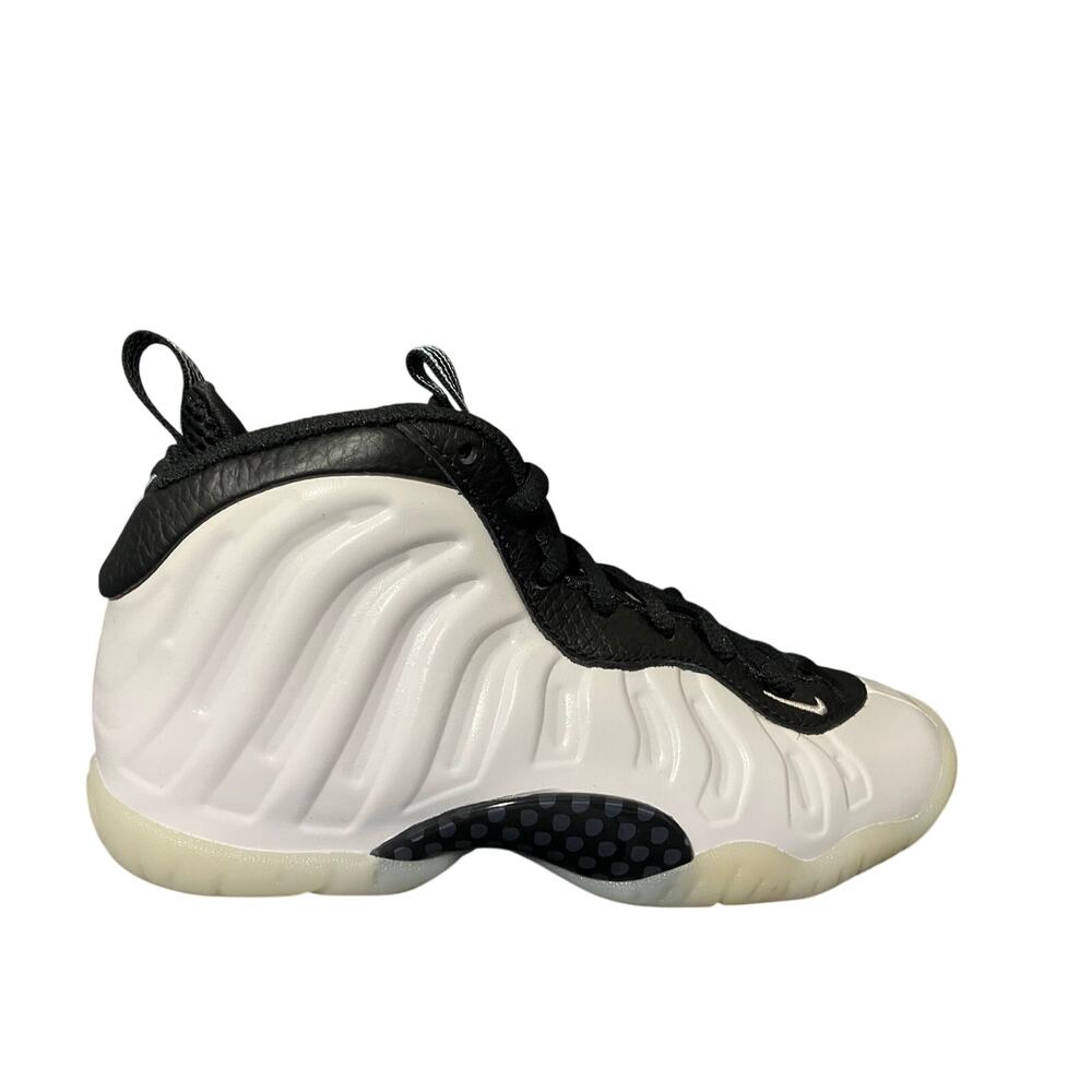 Nike Little Posite One Foamposite (Gs) Penny Pe White-Silver Sz 4Y 4 Youth